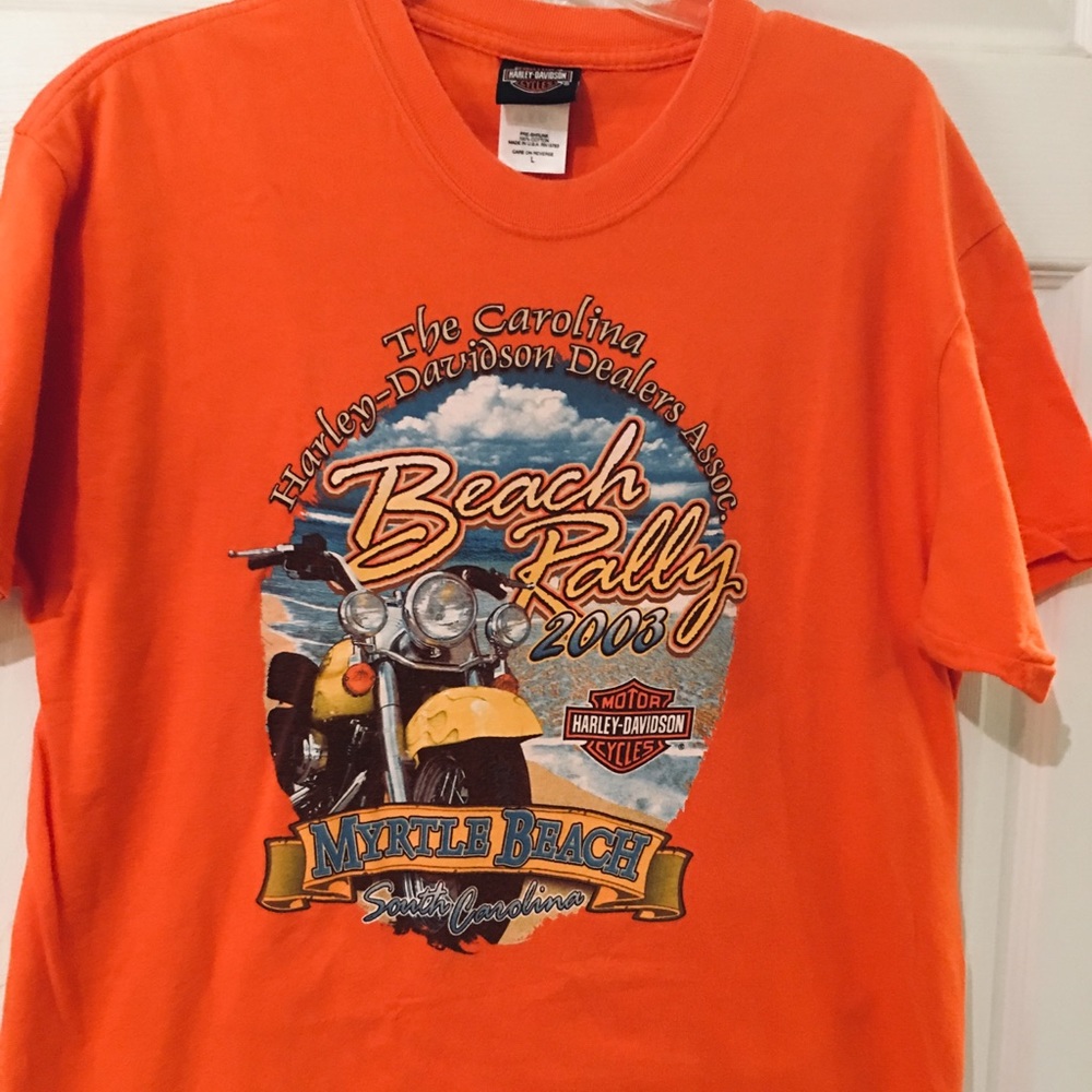 Vintage Harley Davidson T-Shirt Myrtle Beach 2003